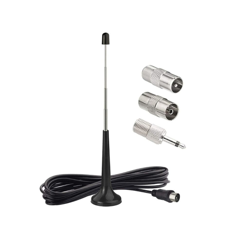 Fm Telescopic Antennas For Dab Fm Antennas Indoor Fm Radio Antennas With 3 Adapter For Household Digital Fm Radio 4713147291397