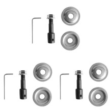 3 Jeux D'Arbres de Connexion de Meule pour Tiges de Polissage et de Meulage de Moteur 775 5MM