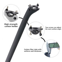 Carbon Fiber Seatpost Clamping Base Cover Accessories Mountain Road Bike Seatposts Top Cap for Rear Post