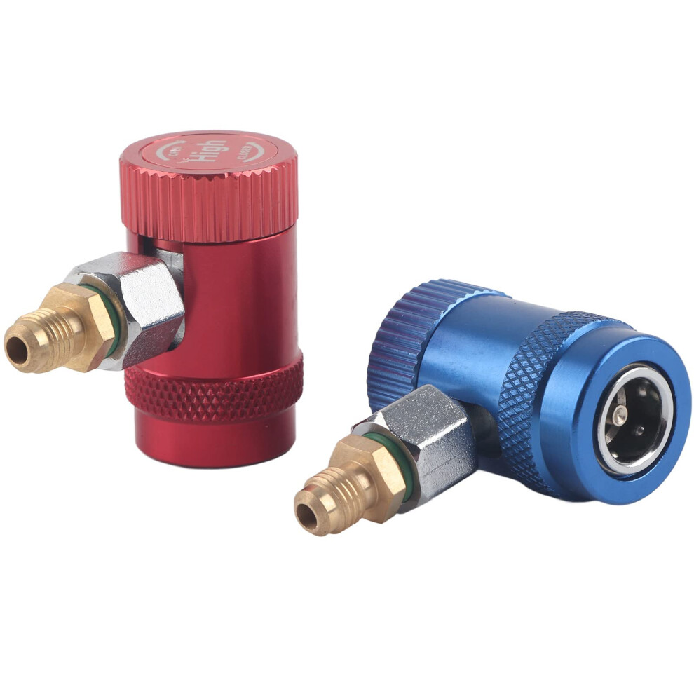 Hvac Quick Coupler Set Brass Refrigeration Service Fittings Fast Connection Leakresistant Seal 9169991241586