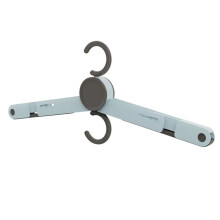 Percha de Ropa Plegable Portátil con Pinzas, Tendedero Multifuncional para Ropa y Zapatos, Accesorio de Viaje Resistente B