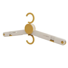 Percha de Ropa Plegable Portátil con Pinzas, Tendedero Multifuncional para Ropa y Zapatos, Accesorio de Viaje Resistente C