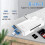 OTG  TF Type C Micro- Card Reader Type C to Usb Otg Adapter 6 In1 USB 2.0 TF Card USB Flash Drive Card Reader A 2