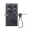 6 Packs 16cm Guitar Effect Pedal Flat Patch Cables Instrument Guitar Pedal Cable Connectors Patch Cable Black 3