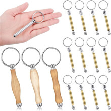 12-Delige Houtdraaisleutelset, Houtdraaiaccessoires, Doornsleutel, Houtdraaisleutel voor Houtbewerking, Cadeau B