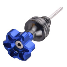 Motorcycle Engine Oil Dipstick Cap Engine Crankcase Oil Level Gauge Universal Oil DipStick Filler Cap