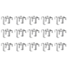 30PCS PV Photovoltaic Panel Drainage Buckle Plate Solar Panel Water Drain Clip for Solar Panel Draining 35mm