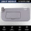 Car Front Left Side Sun Visor Cover for  Sportage 2005-2010 Sunshade Make- Mirror Sun Shield 2