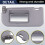 Car Front Left Side Sun Visor Cover for  Sportage 2005-2010 Sunshade Make- Mirror Sun Shield 7
