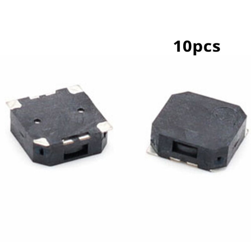 10pcs 7525 SMD SMD Passive Magnetic Buzzer 7.5 X 7.5 X 2.5 1