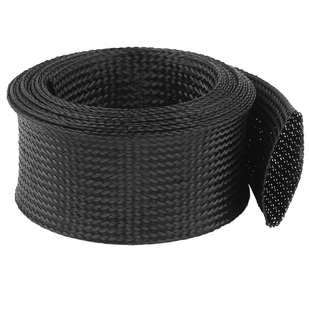 64Mm Expandable Braided Cable Sleeving 3M Pet Wire Loom For Cable Management And Protection 9771547219637