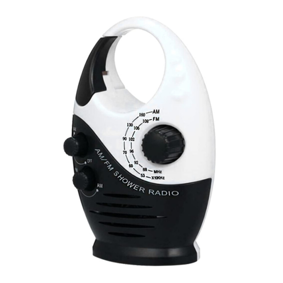 Waterproof Am Fm Shower Radio With Clear Reception And Builtin Hifi Speaker For Bathroom 9771547219644