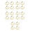 20Pièces Jouet Assemblage Bois Beige - Outils Navigation Scientifique 7