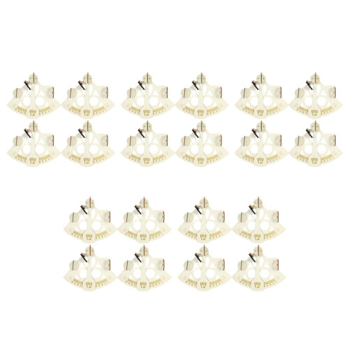 20Pièces Jouet Assemblage Bois Beige - Outils Navigation Scientifique 2