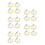 20Pièces Jouet Assemblage Bois Beige - Outils Navigation Scientifique 8