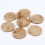7Stk Bambus Cup Pad Langlebig Hitzeisolierend Mit 8