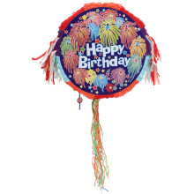 Birthday Banner Party Props Mini Toy Pinata Joyful Decoration