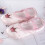 1 paire ballet satin rose 23 extensibles 3