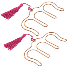 2Pièces Porte-Partition En Acier Rose Gold Pour Usage Domestique