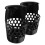 6Pièces Porte- Billard Noir Rangement Facile Durable 1