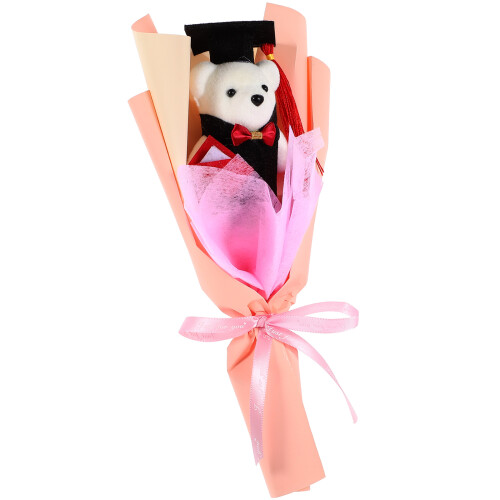 4 Pièces Bouquet Fin D'études Cadeau