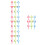 36Pcs Assorted Color Plastic Magnifiers for Kids Compact Handheld Toy 9