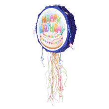 Pinata En De Gâteau Décoration Et Jeu Pour Fête D'anniversaire