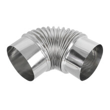5 Pièces Tube Évacuation Pour Poêle À Bois, Diamètre 7,5 Cm