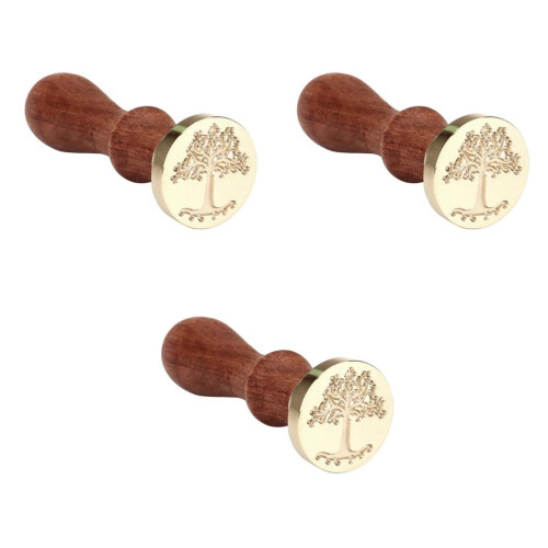 3Pièces Tampons De Cire Multi Usage Pour Lettres, Paquets, Cartes 2