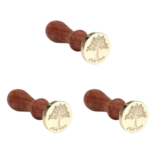 3Pièces Tampons De Cire Multi Usage Pour Lettres, Paquets, Cartes 1