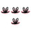 4 Pièces Chapeau Cloche Oreilles - Pâques 4