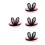 4 Pièces Chapeau Cloche Oreilles - Pâques 8