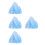 4Pièces Iceberg En Mousse Pour Centre De Table Décoratif 6