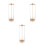 3Pièces Range Pailles Bois Naturel Clair Pour Bureaux 6