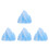 4Pièces Iceberg En Mousse Pour Centre De Table Décoratif 10