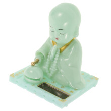5Pièces Décor Solaire Plastic Vert Pour Maison