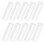 50 Pcs White Polystyrene Foam Cylinders for Christmas Crafts 1