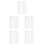 50 Pcs White Polystyrene Foam Cylinders for Christmas Crafts 6