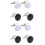 4Paires Boutons Manchette Élégant Accessoires Chemise 5