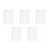 50 Pcs White Polystyrene Foam Cylinders for Christmas Crafts 5