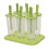 18Pcs Light Green PP Ice Cream Molds DIY Maker for Home Use 1