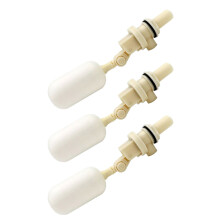 15Pcs Automatic Plastic Float Valve for Livestock Water Bowls Beige