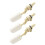 15Pcs Automatic Plastic Float Valve for Livestock Water Bowls Beige 1