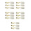 15Pcs Automatic Plastic Float Valve for Livestock Water Bowls Beige 6