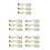 15Pcs Automatic Plastic Float Valve for Livestock Water Bowls Beige 7