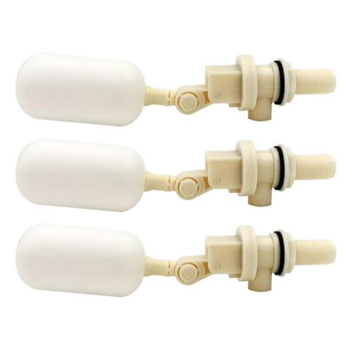 15Pcs Automatic Plastic Float Valve for Livestock Water Bowls Beige 1