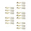 15Pcs Automatic Plastic Float Valve for Livestock Water Bowls Beige 5