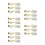 15Pcs Automatic Plastic Float Valve for Livestock Water Bowls Beige 8
