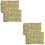 4Pcs Safe Straw Nest Box Mat Green Chicken Cage Cushions for Nesting 8