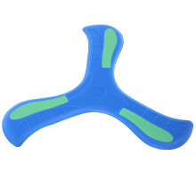 Glow-In-The-Dark Catch Spinner Boomerangs For Kids Child Blue